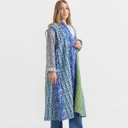 Kimono de Algodón Matelassé (India) – Edición Limitada