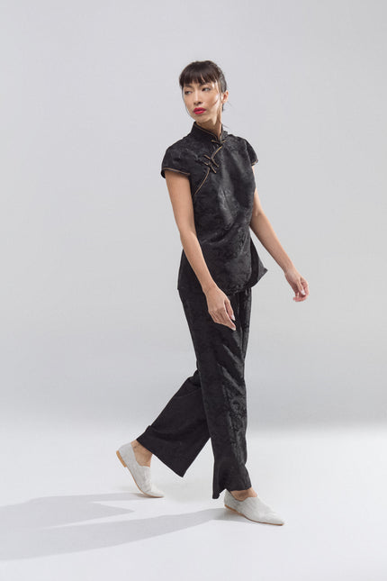 Conjunto Seda Ébano Imperial