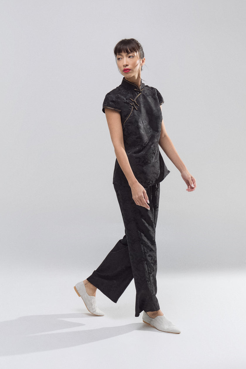 Conjunto Seda Ébano Imperial