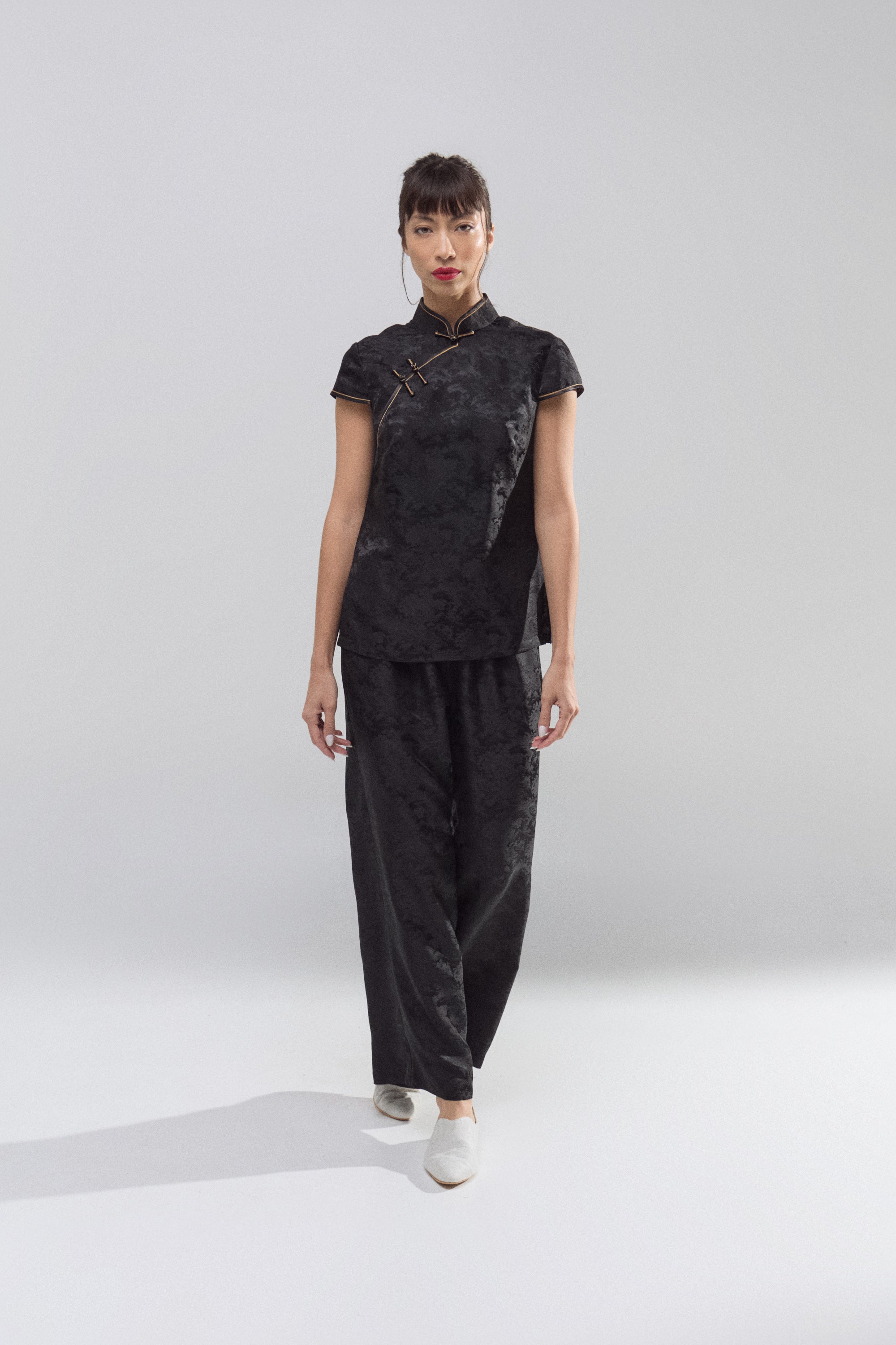 Conjunto Seda Ébano Imperial