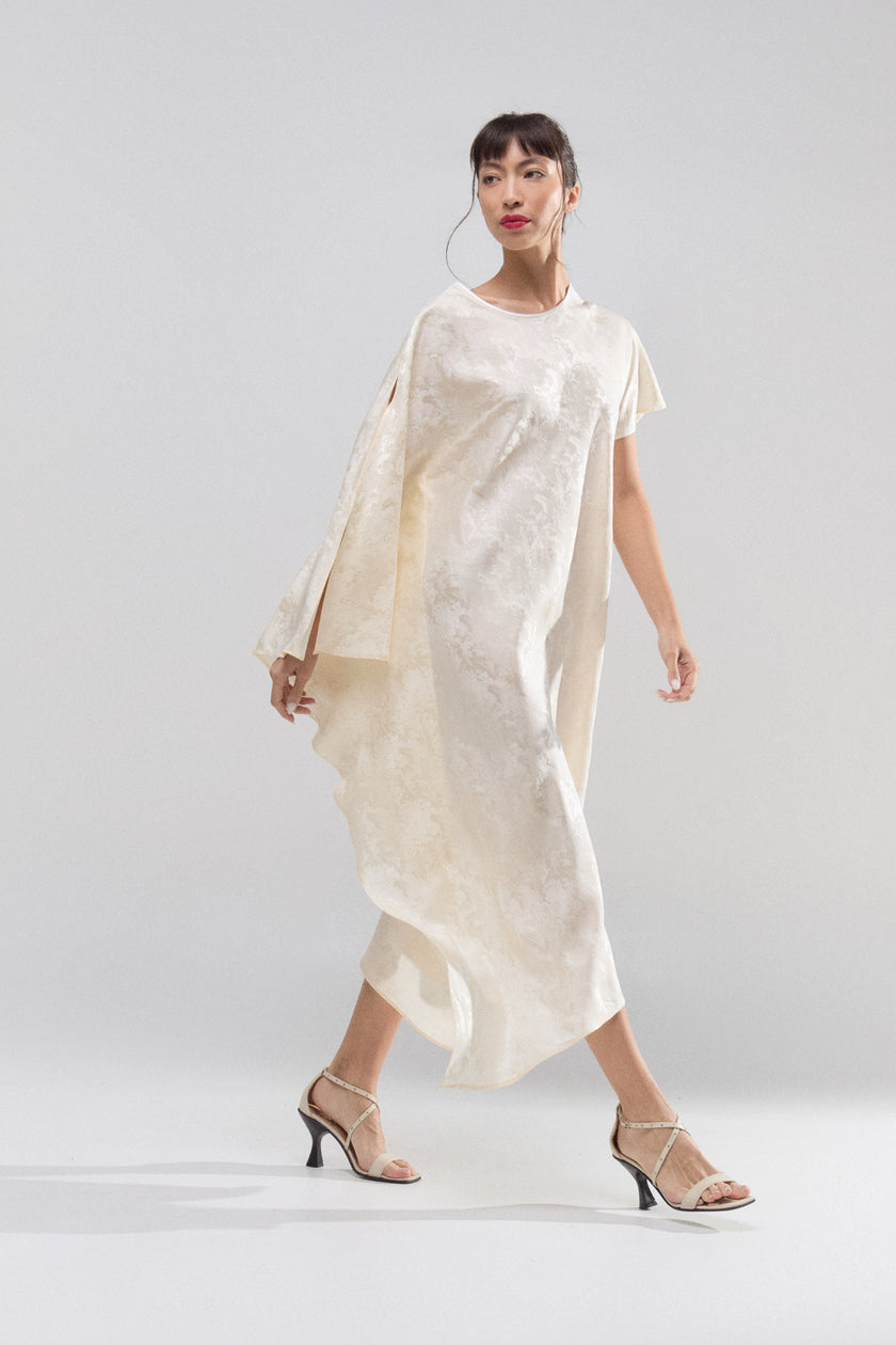 Túnica Jacquard Marfil Lunar