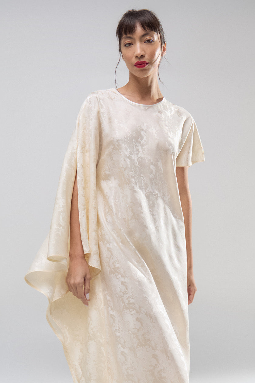 Túnica Jacquard Marfil Lunar