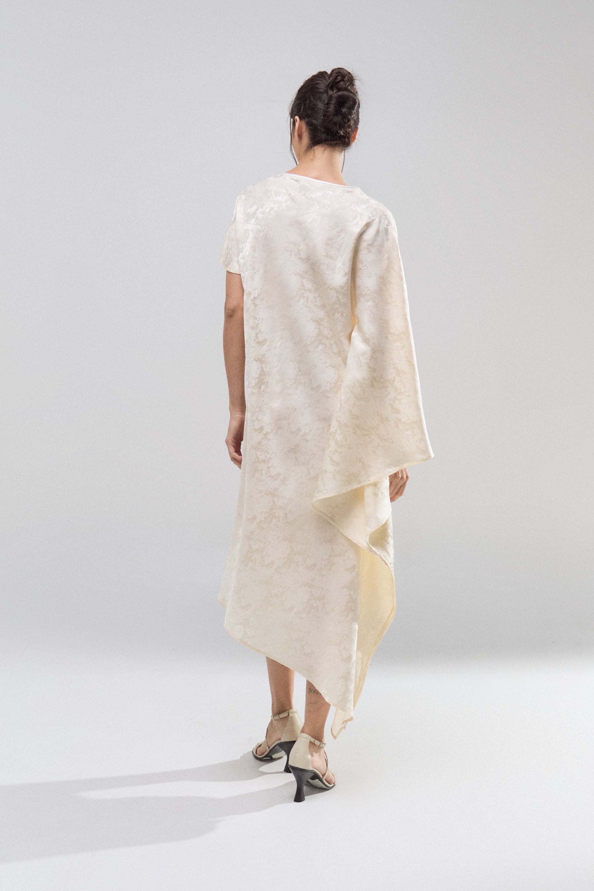 Túnica Jacquard Marfil Lunar