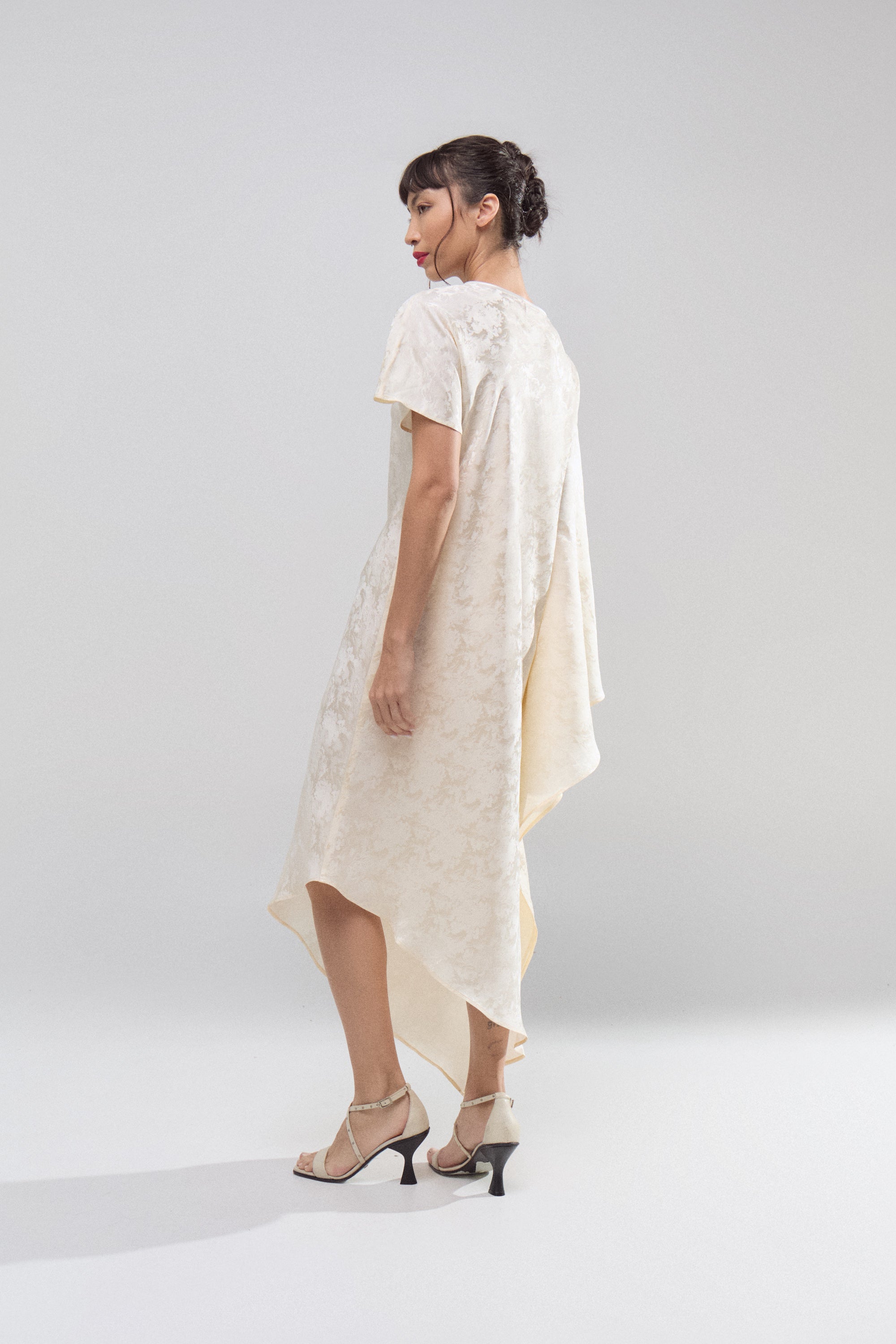 Túnica Jacquard Marfil Lunar