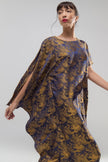 Túnica Aurea de Jacquard en Seda Natural