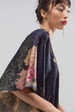 Túnica Nocturne de Seda Natural Estampada