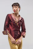 Chaqueta Rubí de Shantung
