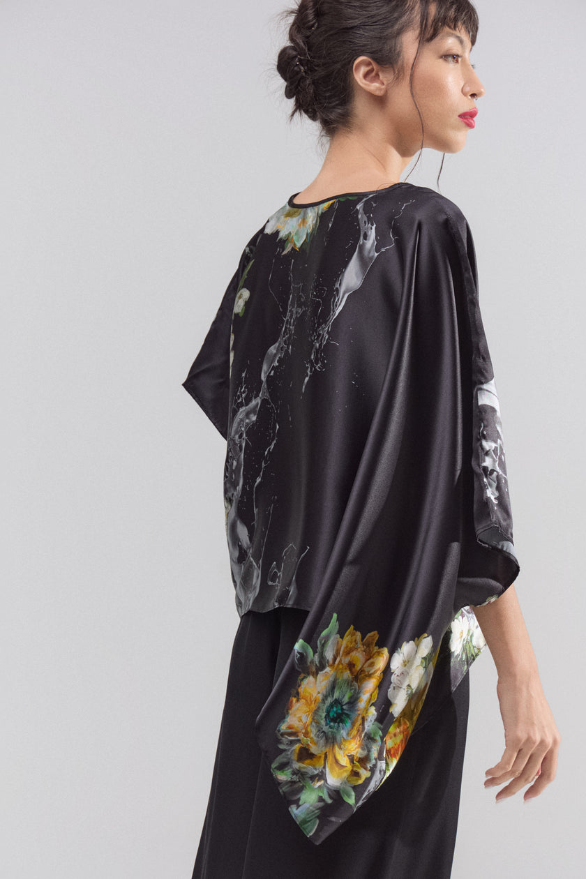 Blusa Jardín de Medianoche
