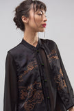 Blusa Seda Nube Nocturna