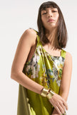 Vestido Lencero Midi de Seda Natural 
