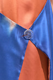 Vestido de Seda “Jardín Cobalto”