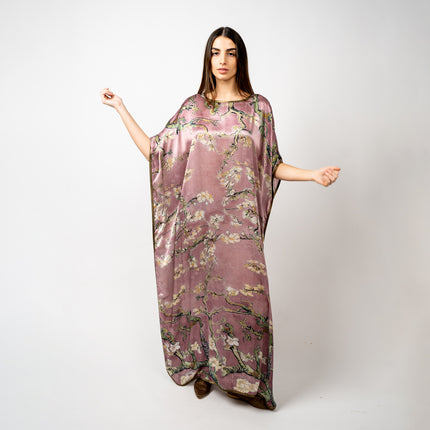 TUNICA SEDA NATURAL ESTAMPADA