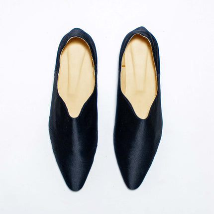 BABUS SATIN NEGRO