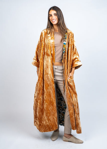 KIMONO DE CHIFON DE SEDA