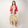 TUNICA SEDA NATURAL ESTAMPADA