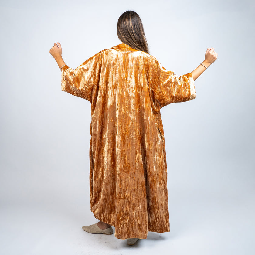 KIMONO DE CHIFON DE SEDA