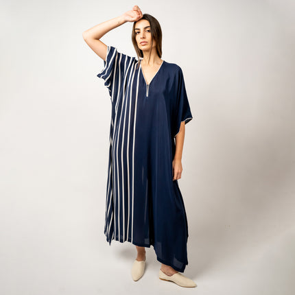 TUNICA SEDA NATURAL ESTAMPADA