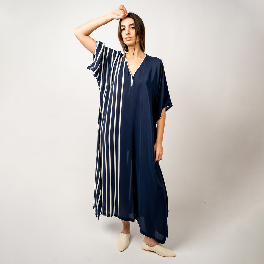 Túnica en Seda Estampada