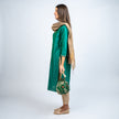 SET KURTA EN ALGODON Y SEDA Y PANTALON