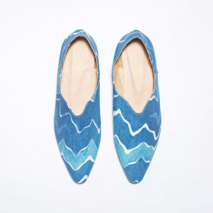 BABUS LINO BELGA ESTAMPADO AZULINO