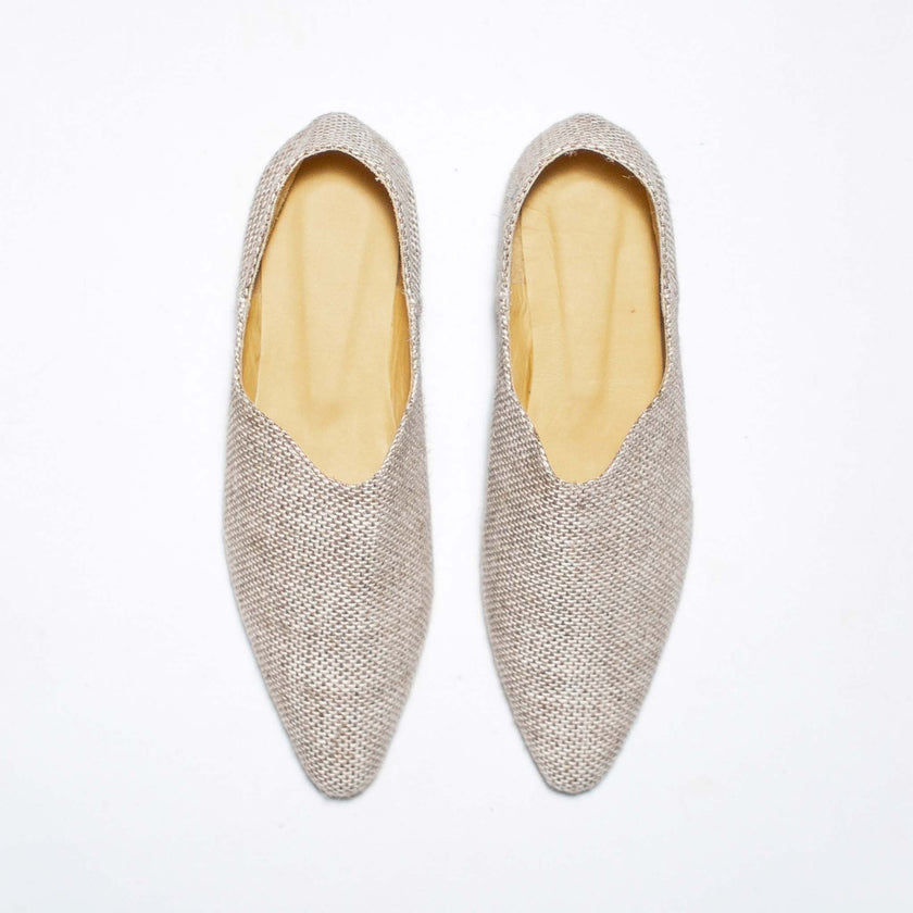 Babus en Lino Beige - Duna