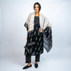 SET KURTA ESTAMPADA CON PANTALON Y DUPATA