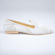 SLIPPERS LINO ESTAMPADO BLANCO