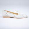 SLIPPERS LINO ESTAMPADO BLANCO