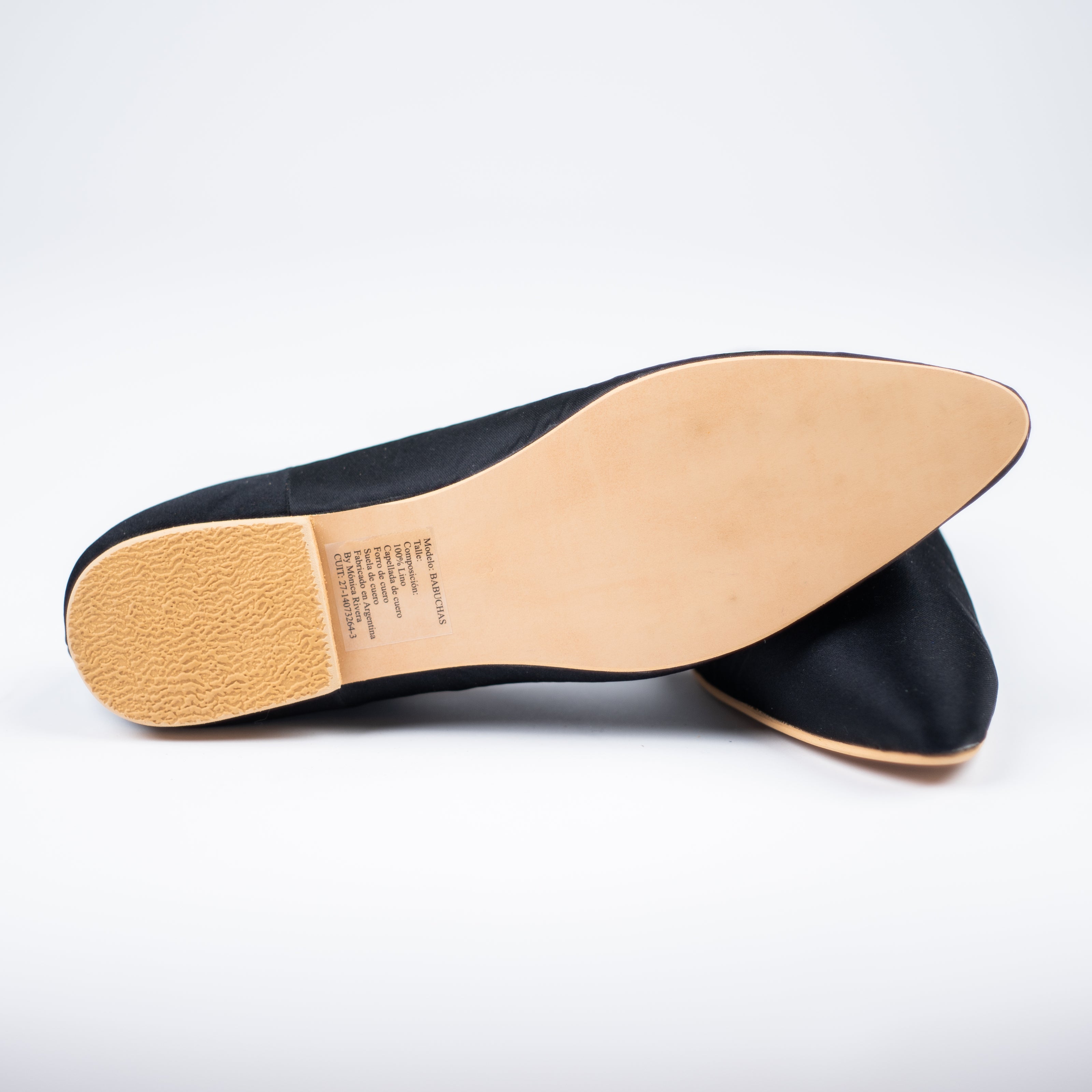 BABUS SATIN NEGRO