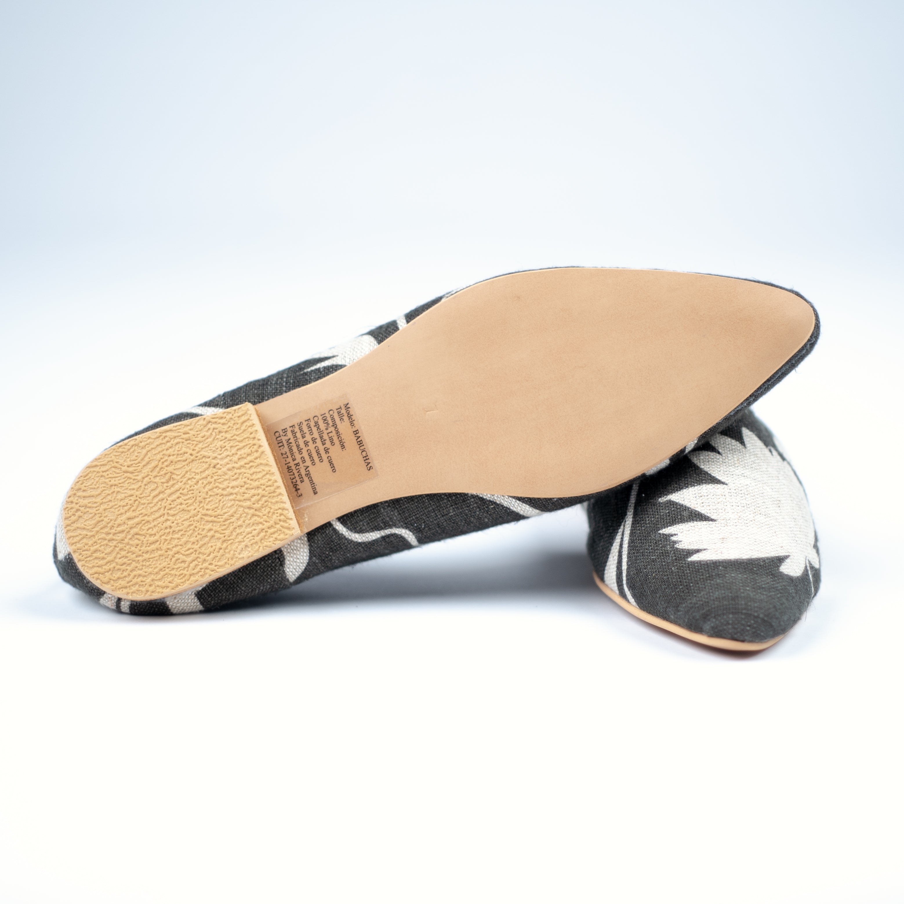 BABUS LINO BELGA CRUDO Y NEGRO