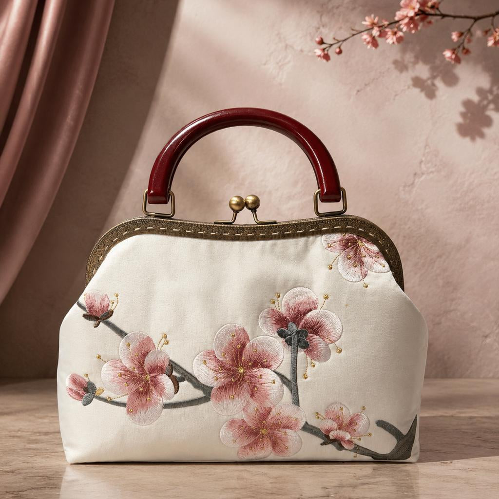 Cartera Sakura Marfil