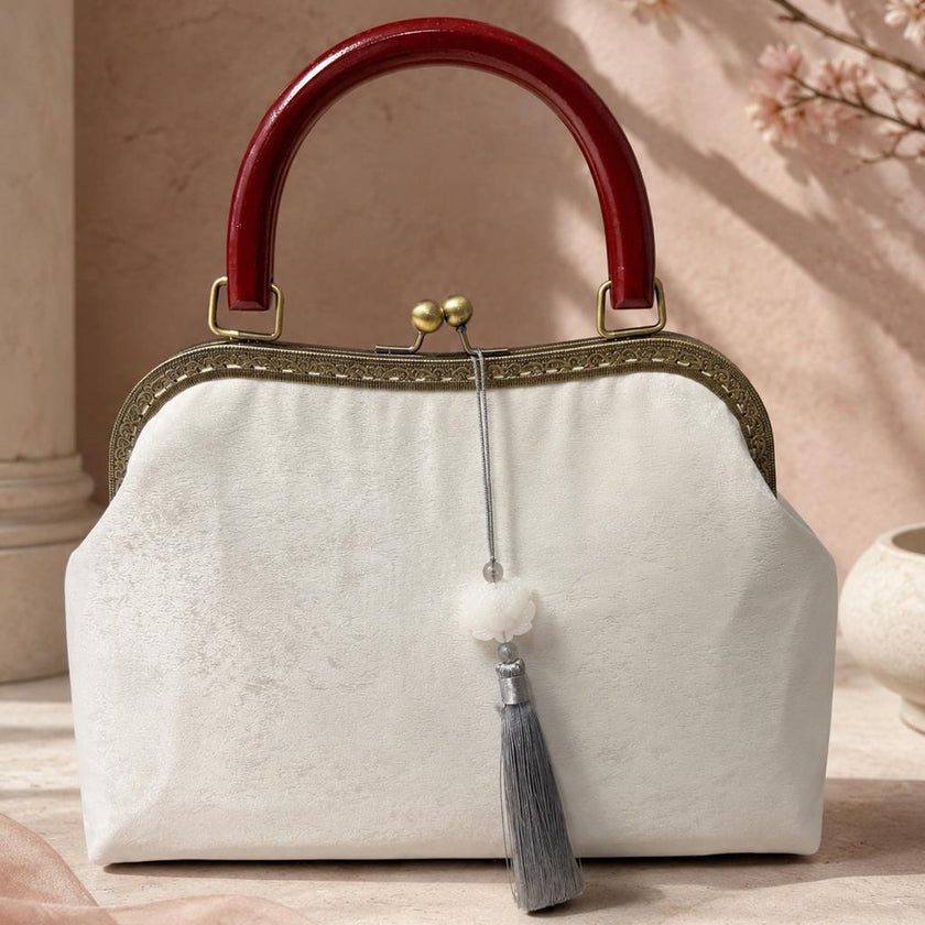 Cartera Sakura Marfil