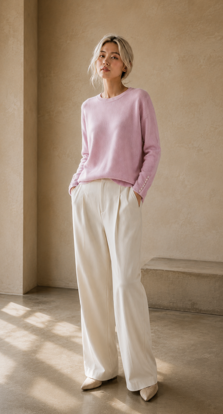 Sweater Cashmere Rosé