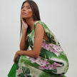 Vestido Exclusivo en Lino Belga y Shantung de Seda – Elegancia y Distinción