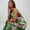 Vestido Exclusivo en Lino Belga y Shantung de Seda – Elegancia y Distinción