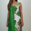 Vestido Exclusivo en Lino Belga y Shantung de Seda – Elegancia y Distinción