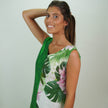 Vestido Exclusivo en Lino Belga y Shantung de Seda – Elegancia y Distinción