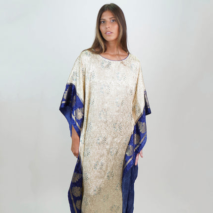 Túnica de Seda Estampada
