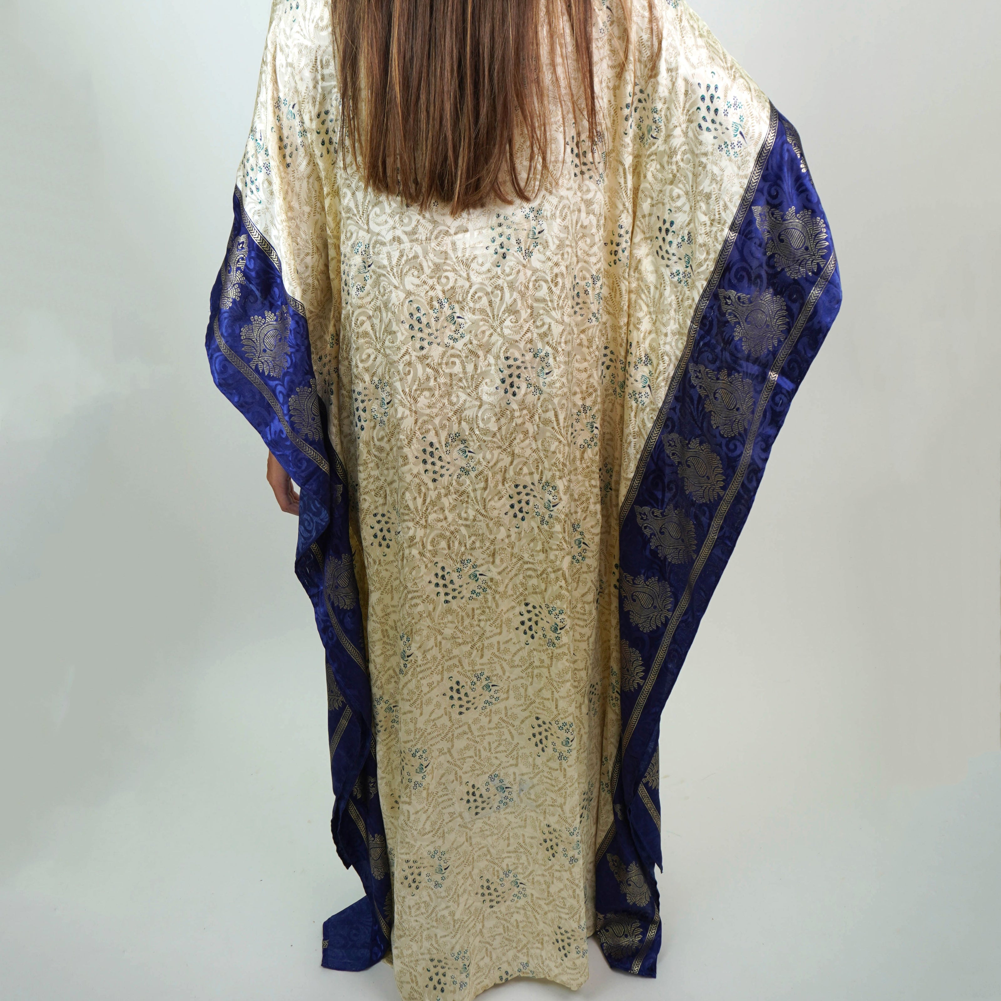 Túnica de Seda Estampada
