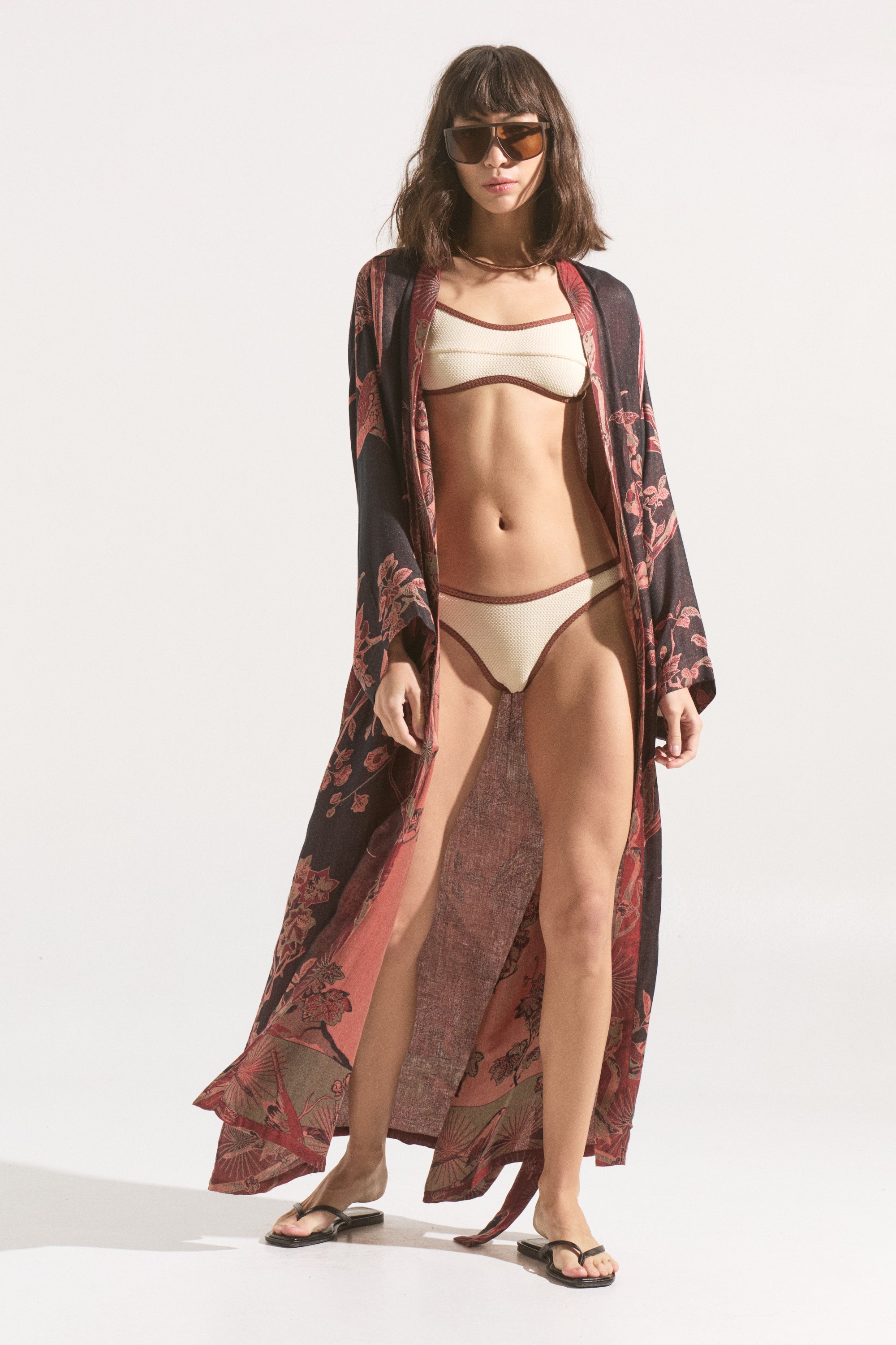 Kimono Bosque Rubi