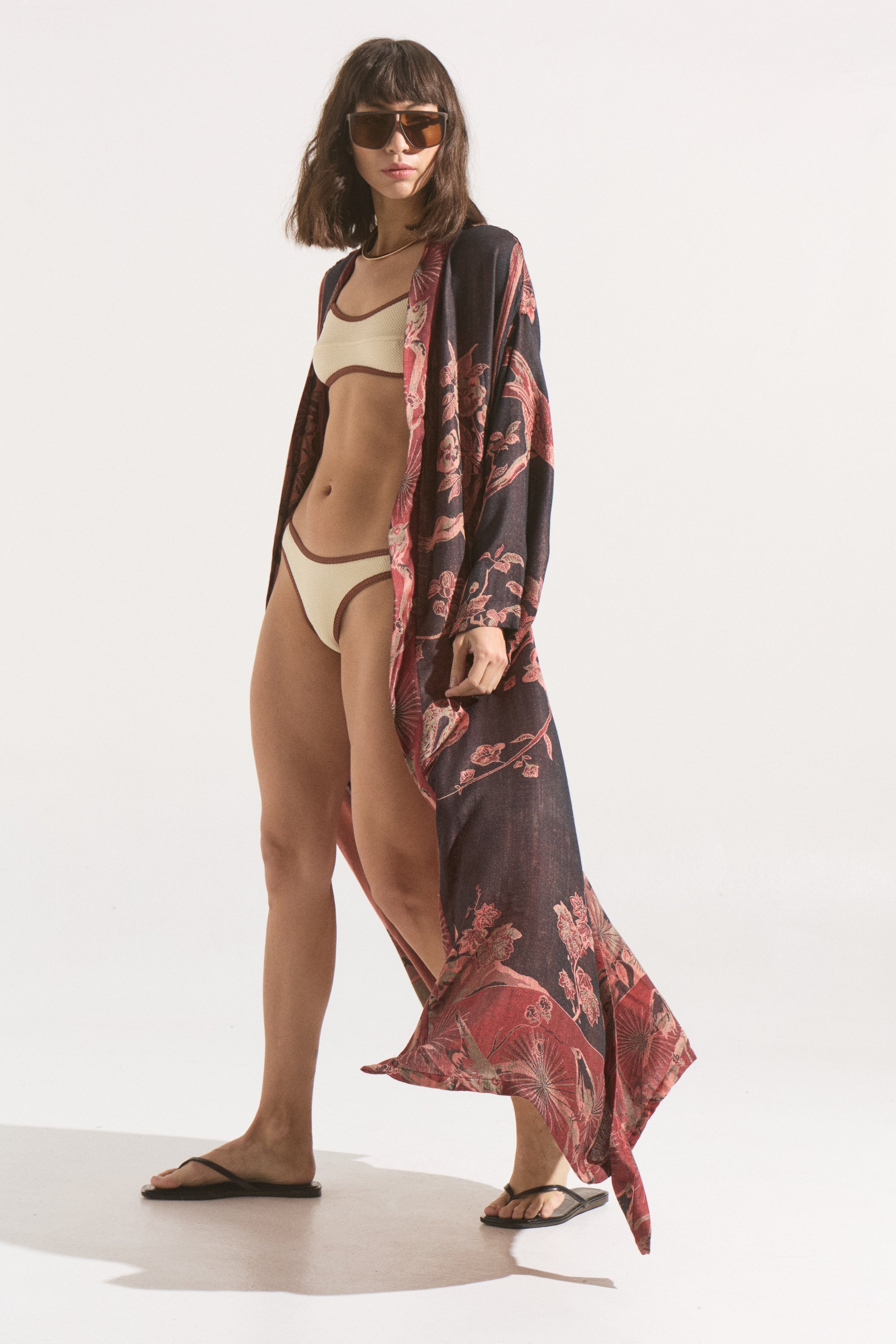 Kimono Bosque Rubi