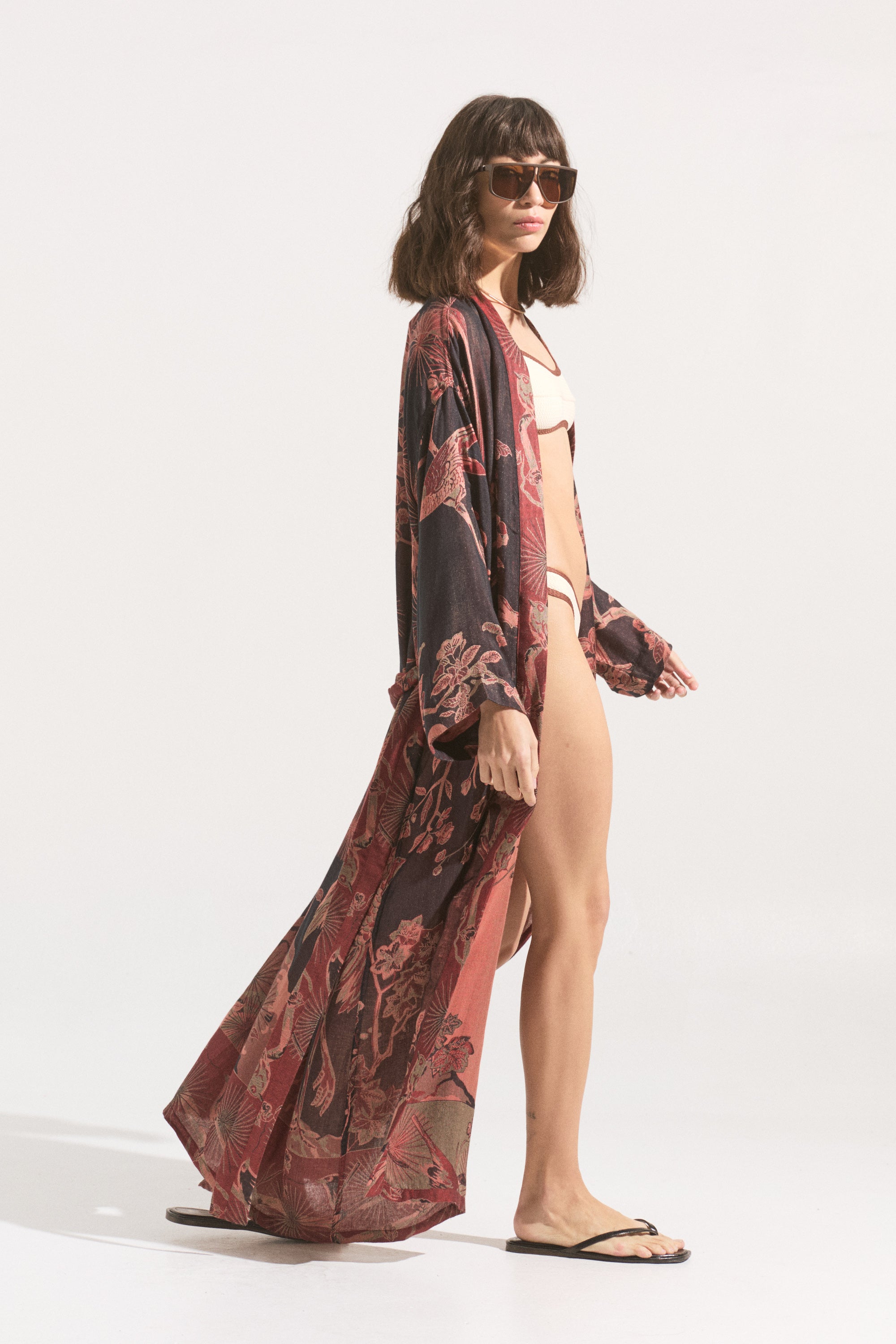 Kimono Bosque Rubi