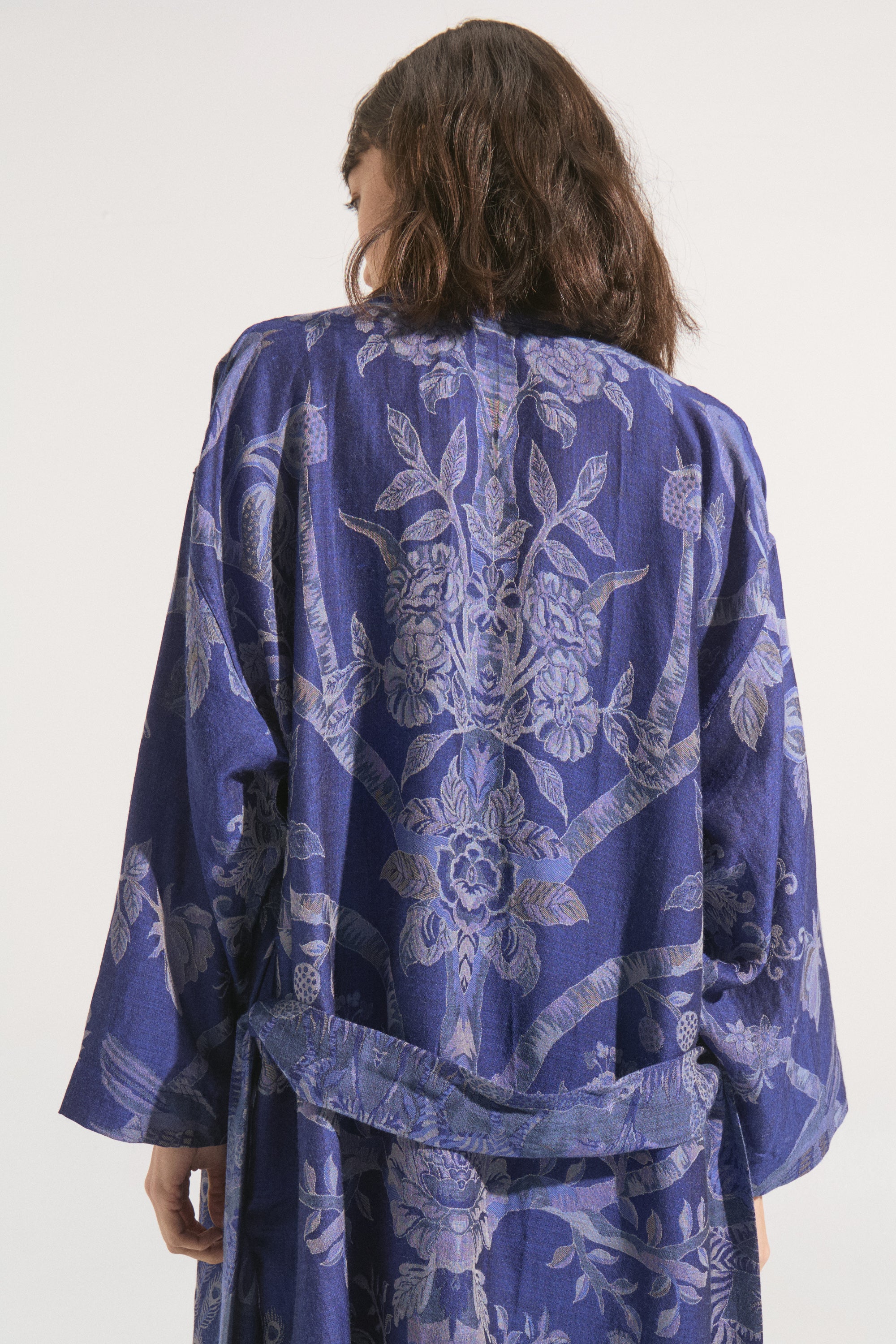 Kimono Loto de Medianoche