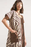 Vestido Savannah Shantung & Lino