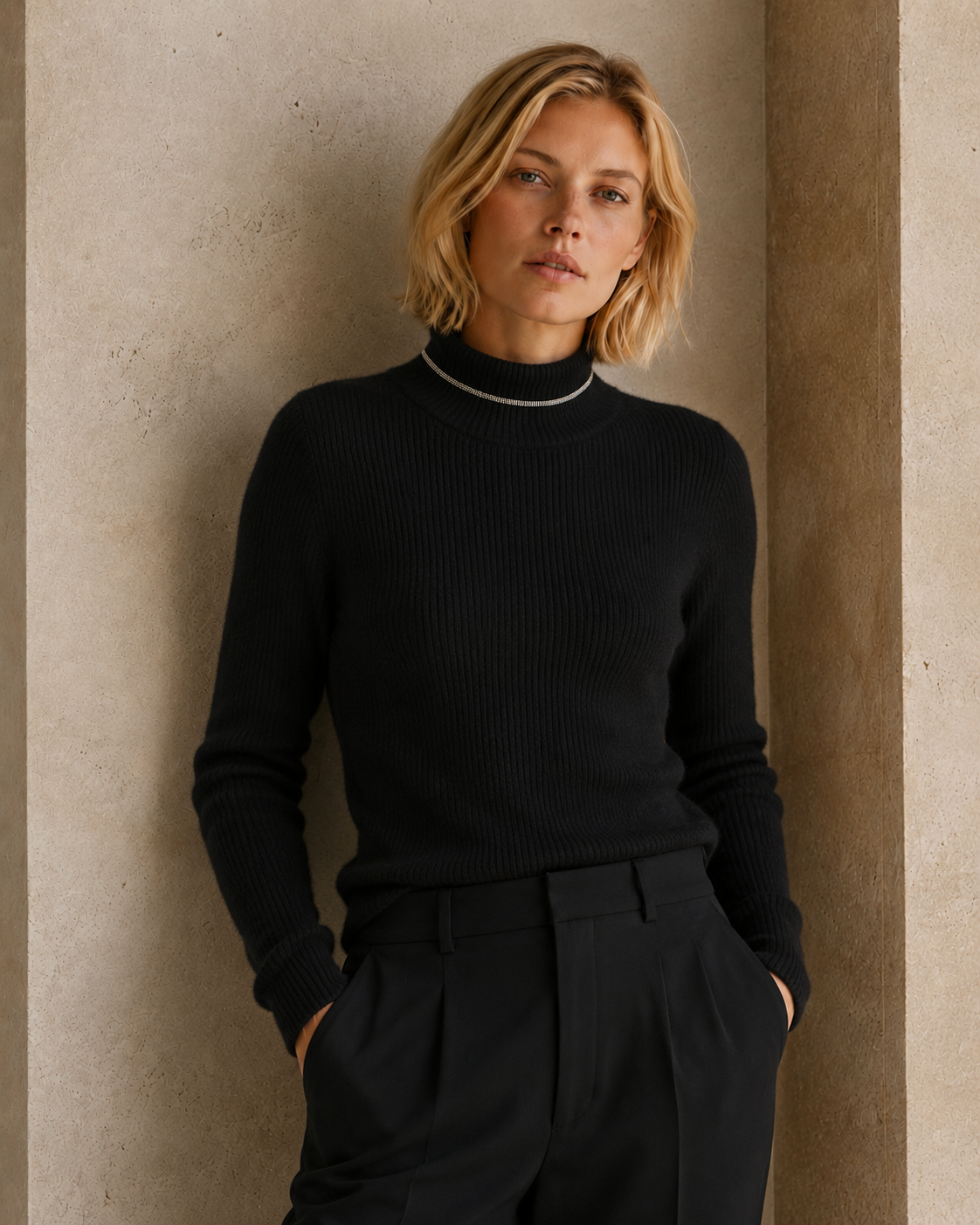 Polera Cashmere Nuit