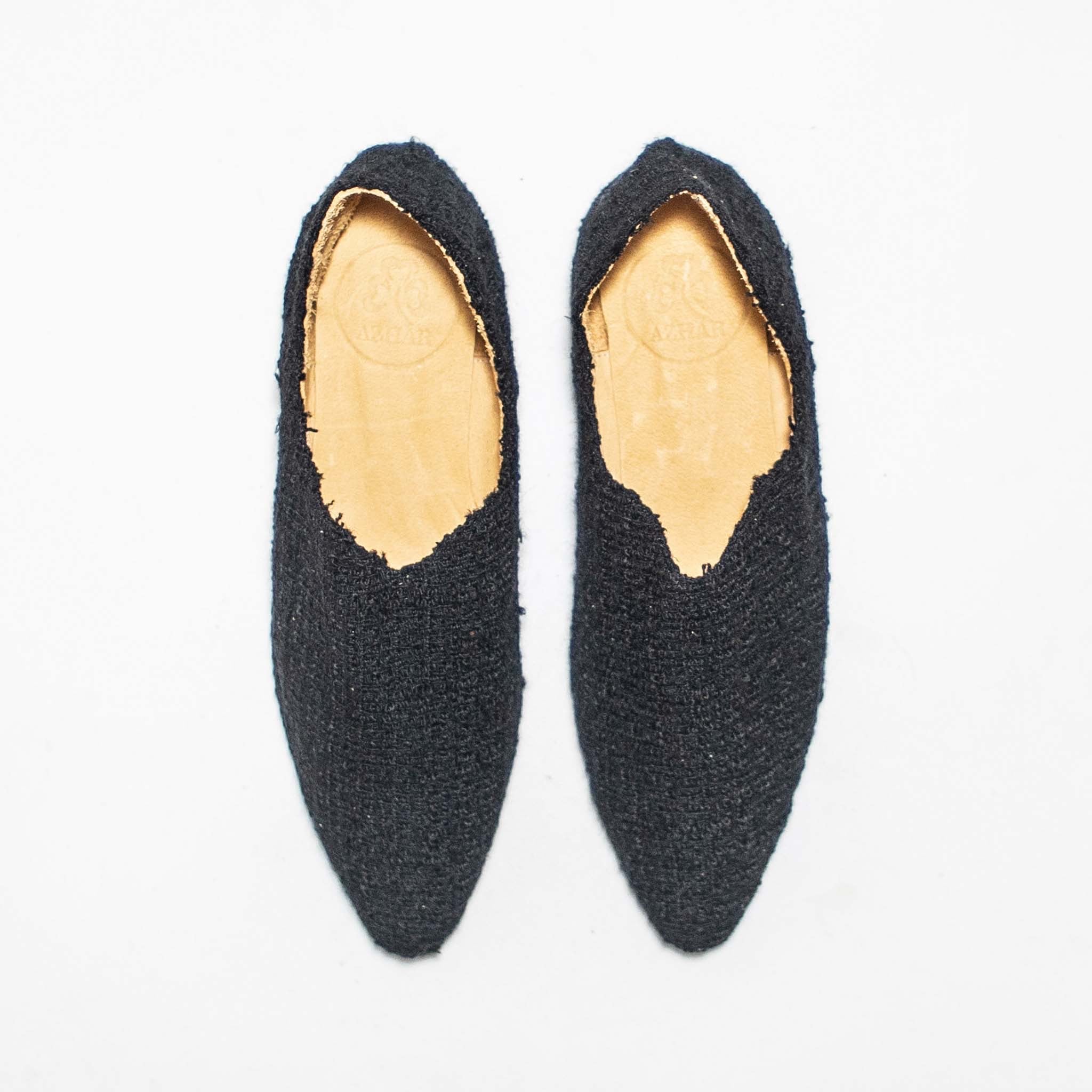BABUS TWEED DE LANA NEGRO