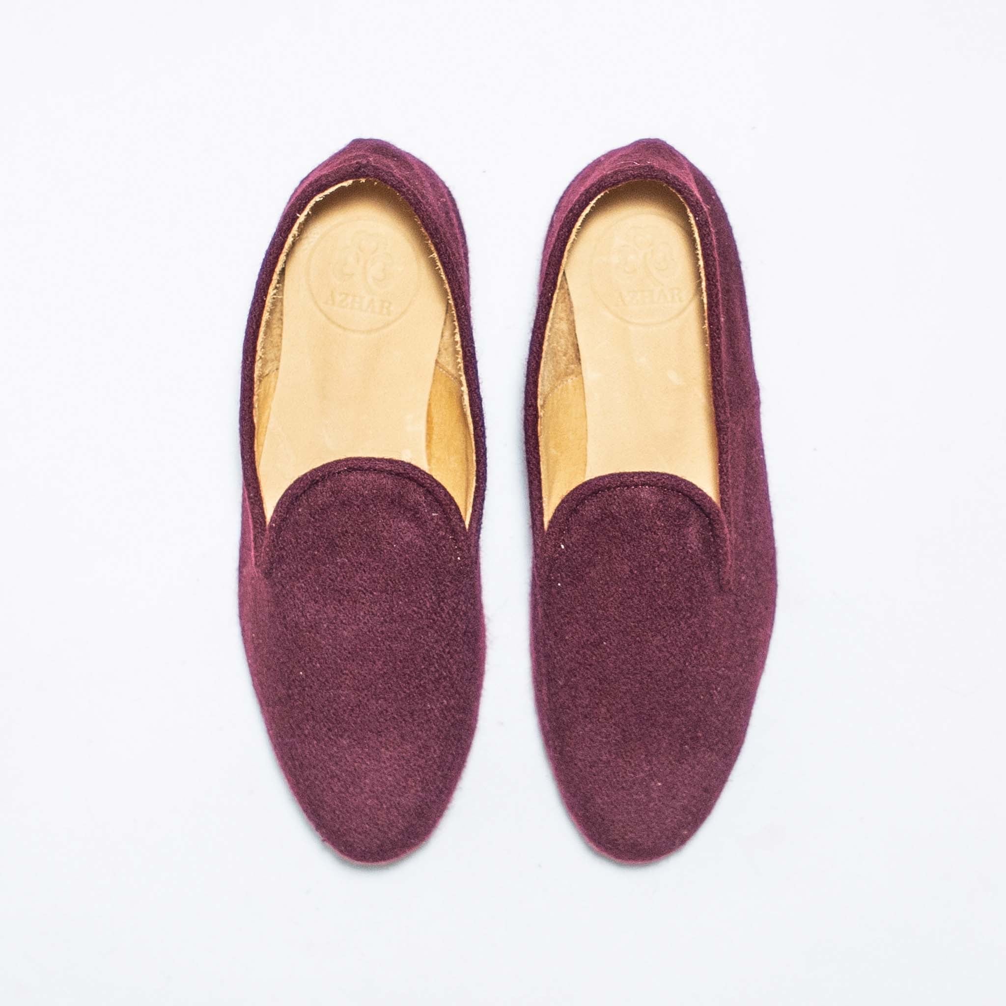 SLIPPERS LANA GRANATE