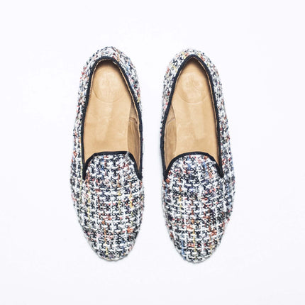 SLIPPERS TWEED DE LANA MULTICOLOR