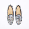 SLIPPERS TWEED DE LANA MULTICOLOR