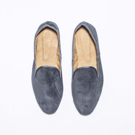 SLLIPERS TERCIOPELO GRIS